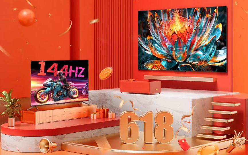 康佳电视618大促诚意满满，A8系列AI新品引领抢购狂潮