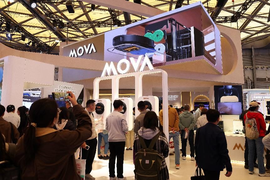 MOVA多款扫地机新品登陆AWE 2025，以技术创新革新清洁体验